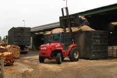 Houtkrullen voor evenementen